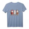 Bunte Kühe T-Shirt mit Comic-Design | Lustiges Rinder Funshirt für Kinder, Damen & Herren | Perfektes Geschenk zu Geburtstag & Weihnachten