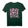 Süße Rosa Kuhflecken Erdbeere Ästhetik Tiermuster Kuh T-Shirt - Lustiges Design für Tier- und Erdbeermilchliebhaber