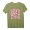 Süße Rosa Kuhflecken Erdbeere Ästhetik Tiermuster Kuh T-Shirt - Lustiges Design für Tier- und Erdbeermilchliebhaber