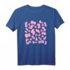 Süße Rosa Kuhflecken Erdbeere Ästhetik Tiermuster Kuh T-Shirt - Lustiges Design für Tier- und Erdbeermilchliebhaber