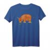 Schottisches Hochlandrind T-Shirt – Lustiges Kuh Motiv für Bauern, Züchter & Tierliebhaber als Geschenkidee