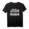 Milchbar Kühe T-Shirt – Geschenk für Kuhfreunde, stillende Mamas & Tierliebhaber mit lustigem Kuhdesign im Comic Style