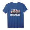 Milchbar Kühe T-Shirt – Geschenk für Kuhfreunde, stillende Mamas & Tierliebhaber mit lustigem Kuhdesign im Comic Style