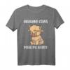 Scottish Highland Cow Shirt für Frauen - Schottisches Kuh T-Shirt als Geschenkidee für Highland Cow Fans
