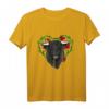 Lustiges spanischer Stier mit Rose für Kuh & Ochsen Freunde T-Shirt – Perfektes Geburtstagsgeschenk für Tierliebhaber und Humor-Fans