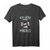 Ich liebe meine Mädels Bauer Landwirt Geschenk Spruch Kuh - Lustiges T-Shirt für Landwirte, Tierliebhaber & Geburtstagsgeschenk