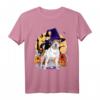 Süßes Parson Russell Terrier Halloween T-Shirt mit Kürbis, Hexe & Spukhaus – Perfekt für Kostümpartys, Trick-or-Treat & Hundeliebhaber