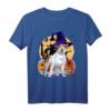 Süßes Parson Russell Terrier Halloween T-Shirt mit Kürbis, Hexe & Spukhaus – Perfekt für Kostümpartys, Trick-or-Treat & Hundeliebhaber