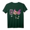 Boo Halloween Kostüm T-Shirt mit Spinnen, Geistern, Kürbissen & Hexenhut – Perfekt für Ihre Halloween-Party und Gruselfeiern