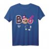 Boo Halloween Kostüm T-Shirt mit Spinnen, Geistern, Kürbissen & Hexenhut – Perfekt für Ihre Halloween-Party und Gruselfeiern