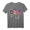 Boo Halloween Kostüm T-Shirt mit Spinnen, Geistern, Kürbissen & Hexenhut – Perfekt für Ihre Halloween-Party und Gruselfeiern