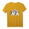 Bobtail Trio T-Shirt - Lustiges Old English Sheepdog Design für Hundeliebhaber, Kinder und Freunde der Hunderasse – Perfekt als Geschenk zu Geburtstag & Weihnachten