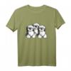 Bobtail Trio T-Shirt - Lustiges Old English Sheepdog Design für Hundeliebhaber, Kinder und Freunde der Hunderasse – Perfekt als Geschenk zu Geburtstag & Weihnachten