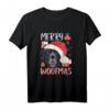Labrador Frohe Weihnachten T-Shirt – Festliches Geschenk für Hundebesitzer, Hundemamas & -papas mit Nikolausmütze