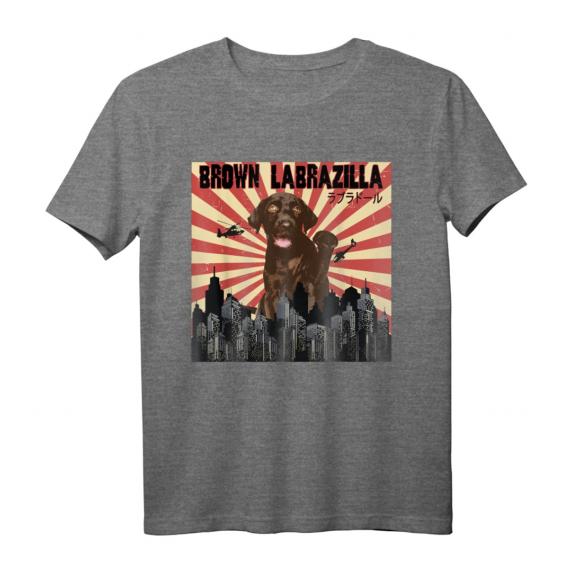 Brauner Labrador Retriever Welpen T-Shirt – Humorvolles Hundebesitzer Geschenk zum Geburtstag & für Labrador Fans