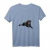 Damen Black Labrador Retriever Shirt – Liebe für Lab Mom & Dad in V-Ausschnitt, Perfekt für Hundeliebhaber & Hundeeltern