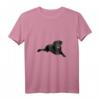 Damen Black Labrador Retriever Shirt – Liebe für Lab Mom & Dad in V-Ausschnitt, Perfekt für Hundeliebhaber & Hundeeltern