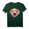 Farbenfrohes Pop-Art-Labrador Retriever Portrait T-Shirt – Buntes Hundedesign für Labrador Fans und Hundeliebhaber