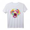 Farbenfrohes Pop-Art-Labrador Retriever Portrait T-Shirt – Buntes Hundedesign für Labrador Fans und Hundeliebhaber