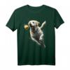 Gelber Labrador Retriever T-Shirt mit Balljagd - Niedliches Hundedesign für Labrador-Liebhaber, Hundebesitzer & Geschenkideen