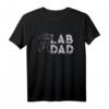 Lab Dad T-Shirt Labrador Retriever Dad Geschenk – Perfekt für Hundeliebhaber, Väter & Geburtstagsfeiern