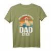 Best Dog Dad Ever Labrador Retriever Retro Vintage T-Shirt – Perfektes Geschenk für Hundeliebhaber & Labrador Fans im Retro Look
