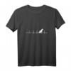 Damen Labrador Retriever Herzschlag T-Shirt – Lustiges Hundemama Geschenk für Muttertag, Geburtstag & Weihnachten