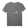 Damen Labrador Retriever Herzschlag T-Shirt – Lustiges Hundemama Geschenk für Muttertag, Geburtstag & Weihnachten