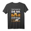 Bier trinken Labrador Retriever T-Shirt – Humorvolles Geschenk für Labrador Mama oder Papa, die Bier lieben