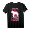 Mädchen mit Lagotto Romagnolo Trüffelhund Besitzerin T-Shirt – Humorvolles Design für Hundeliebhaberinnen & Züchterinnen