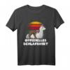 Offizielles Schlafshirt - Lustiges Lama Faultier Design für Kinder und Erwachsene, Perfekt als Geschenk für Faulenzer & Langschläfer