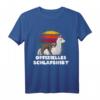 Offizielles Schlafshirt - Lustiges Lama Faultier Design für Kinder und Erwachsene, Perfekt als Geschenk für Faulenzer & Langschläfer