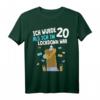 20. Geburtstag T-Shirt mit Lama Alpaka Design – Witziges Geschenk für Mann und Frau, Jahrgang 2001, Geburtstagsoutfit für junge Erwachsene