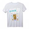 20. Geburtstag T-Shirt mit Lama Alpaka Design – Witziges Geschenk für Mann und Frau, Jahrgang 2001, Geburtstagsoutfit für junge Erwachsene