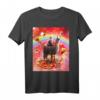 Space Cat Reitendes Lama-Einhorn T-Shirt mit Pizza & Taco – Lustiges galaktisches Tier-Design für Trendsetter und Tierliebhaber
