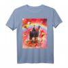 Space Cat Reitendes Lama-Einhorn T-Shirt mit Pizza & Taco – Lustiges galaktisches Tier-Design für Trendsetter und Tierliebhaber