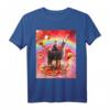 Space Cat Reitendes Lama-Einhorn T-Shirt mit Pizza & Taco – Lustiges galaktisches Tier-Design für Trendsetter und Tierliebhaber