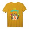Lama Geburtstag T-Shirt für Mädchen – Alpaka Party Outfit für 3-Jährige Kindergeburtstag & Tierliebhaberinnen