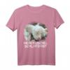 Mein kuschel Schlafshirt Alpaka Lama T-Shirt – Perfektes Geschenk für Nachteulen, Langschläfer und Schlafliebhaber zu Weihnachten, Vatertag & Geburtstag