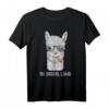 Lama T-Shirt Lustiges Alpaka No Drama Lama – Originelles Geschenk für Lama- und Alpaka-Fans, Damen, Herren & Kinder