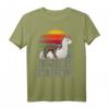 Offizielles Schlafshirt Pyjama mit Lama, Faultier & Alpaka – Lustiges Geschenk für Langschläfer, Morgenmuffel & Tierliebhaber