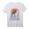 Offizielles Schlafshirt Pyjama mit Lama, Faultier & Alpaka – Lustiges Geschenk für Langschläfer, Morgenmuffel & Tierliebhaber