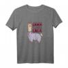 Lama T-Shirt mit lustigem Spruch - Bequemes Lama Pyjama für Damen, Mädchen & Teenager, Perfekt als Geschenk zum Muttertag, Geburtstag oder Weihnachten