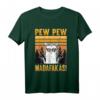Pew Pew Madafakas Alpaka Lama Motiv T-Shirt – Lustiges Geschenk für Tierliebhaber, Freunde & Familie zum Geburtstag, Weihnachten & besonderen Anlässen