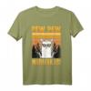 Pew Pew Madafakas Alpaka Lama Motiv T-Shirt – Lustiges Geschenk für Tierliebhaber, Freunde & Familie zum Geburtstag, Weihnachten & besonderen Anlässen