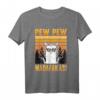 Pew Pew Madafakas Alpaka Lama Motiv T-Shirt – Lustiges Geschenk für Tierliebhaber, Freunde & Familie zum Geburtstag, Weihnachten & besonderen Anlässen