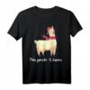 Kein Prob-Lama Weihnachten Geschenk Alpaka T-Shirt - Lustiges & Cooles Tierliebhaber Geschenk für Weihnachten, Nikolaus & Geburtstage
