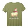 Kein Prob-Lama Weihnachten Geschenk Alpaka T-Shirt - Lustiges & Cooles Tierliebhaber Geschenk für Weihnachten, Nikolaus & Geburtstage