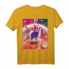 Laser Augen Space Cat T-Shirt mit Lama Design – Bequemes und ausgefallenes Tier- und Weltraum-Motiv