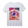 Laser Augen Space Cat T-Shirt mit Lama Design – Bequemes und ausgefallenes Tier- und Weltraum-Motiv
